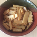 トロトトロ's cooksnap of when they made 筍を余さず食べよう＠筍のきんぴら.