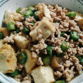 こんじゃ's cooksnap of when they made オクラ＆厚揚げ＆鶏挽肉の煮物.
