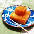 蛇蝎（だかつ）'s cooksnap of when they made 粉寒天で作る柿ゼリー♪.
