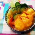 蛇蝎（だかつ）'s cooksnap of when they made めっけもん♪柿たっぷりドレッシング★.