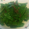 ひらヒロりん's cooksnap of when they made 超簡単絹さやのおかか和え.