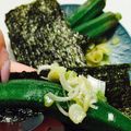 Erichuan's cooksnap of when they made オクラのり巻き.