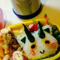 こたじゅ's cooksnap of when they made ☆キャラ弁☆妖怪ウォッチ コマさん.