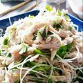 3kidsの母J's cooksnap of when they made 超簡単♡ささみとしそとかいわれサラダ.