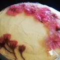 MIE88888's cooksnap of when they made 混ぜるだけレシピで豪華に！桜チーズケーキ.