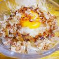 ちえたろう's cooksnap of when they made シンプル♪玉ねぎサラダ卵黄のせ～.