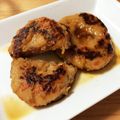 みちゃコ's cooksnap of when they made 切り干し大根の煮物で つくね♪.