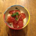 趣味は料理です's cooksnap of when they made 安〜いまぐろで☆味わい漬け丼.