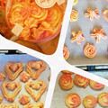 あーむーきら's cooksnap of when they made 華やか簡単♡絞り出しクッキー桜・ハート.
