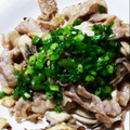 meise17's cooksnap of when they made ササッと簡単♪豚バラと舞茸の塩レモン炒め.