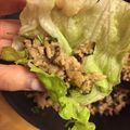 mayoberry's cooksnap of when they made タイ風ピリ辛挽き肉のレタスカップ.