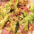 ちーたんかあちゃん's cooksnap of when they made スピードもう一品！キャベツとハムの卵とじ.