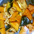 ぴこひろ's cooksnap of when they made 簡単♬カボチャと油揚げの10分煮！.