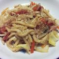 みり～♪'s cooksnap of when they made ランチに簡単！フライパンひとつで焼うどん.