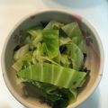 ゆうシェフ's cooksnap of when they made 春キャベツとわかめの酢の物.