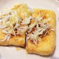 Epi☆'s cooksnap of when they made 健康美味！油揚げしらすねぎチーズ焼き♪.