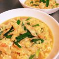 スイレイ's cooksnap of when they made ニラ入り☆かに玉風煮もの.