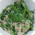 アリエッティ0815's cooksnap of when they made 菜の花としらすの辛子酢醤油和え.