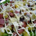 mogumokura's cooksnap of when they made スパムとじゃがいもとたまねぎのサラダ♪.