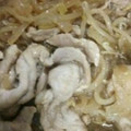 クックRWD0W9☆'s cooksnap of when they made 簡単！豚肉ともやしの炒め物.