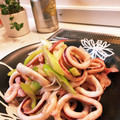 そうちゃんらぶ❤️'s cooksnap of when they made ◇イカのネギ塩炒め◇.