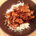 りぃeighter's cooksnap of when they made ヨシダソースで豚の簡単炒め.