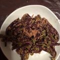 ☆mikomikko's cooksnap of when they made 1分で1品！わらびのおひたし.