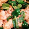 mamaueta's cooksnap of when they made 簡単節約☆鶏むねおかピー炒め.