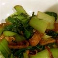 あゆ1234's cooksnap of when they made チンゲン菜と油揚げのめんつゆ煮.