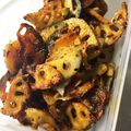 もちゅさん's cooksnap of when they made ☆れんこんのキンピラ食べるラー油風味☆.