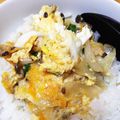 verderame's cooksnap of when they made あさりの玉子とじ丼.