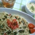 ●シキ●'s cooksnap of when they made ずぼらな一人ランチ♪お茶漬けパスタ.