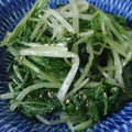 無題ちゃん's cooksnap of when they made 水菜の胡麻和え.