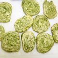 luckycatjt's cooksnap of when they made ✿レンジとHMで簡単薄焼きクッキー✿.