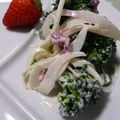 ピンクのたまご's cooksnap of when they made ❖ブロッコリーと新タマの梅マヨサラダ❖.