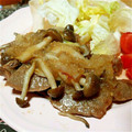 あずき豆と黒豆's cooksnap of when they made 父の日にも♪簡単絶品和風ステーキソース.