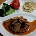 tomatoキッチン's cooksnap of when they made ふっくらお豆腐はんばーぐ～きのこソース～.