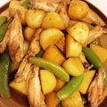 mianmian's cooksnap of when they made 新じゃがと手羽先の中華煮込み.