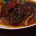 あーちゃん大学生's cooksnap of when they made 圧力鍋使用＊絶品 牛肉の赤ワイン煮.