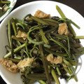 ポメちょん's cooksnap of when they made 簡単アク抜き不要♪わらびと油揚げの炒め煮.