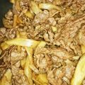 りゅう・ゆうママ's cooksnap of when they made ご飯が進む♪牛肉とこんにゃくの甘辛炒め.