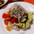 あやにゃん。's cooksnap of when they made アボガドマトとしらすのヘルシー丼.