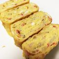 ひちょみん's cooksnap of when they made ＊彩りキレイな中華風卵焼き＊.