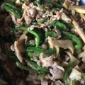 toujours＊'s cooksnap of when they made タケノコと豚肉でチンジャオロース.