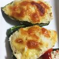 よねやまヨネ子's cooksnap of when they made ピーマンの卯の花詰め・チーズ焼き.