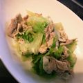 21chie☆'s cooksnap of when they made 驚くほど簡単レタス炒め.