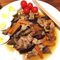 ティナチナ's cooksnap of when they made 豚バラなすの生姜焼き（人参入り）.