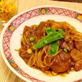 sonop's cooksnap of when they made 一人ランチに！とろ～りカレースパゲティー.