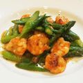 いまなつ28's cooksnap of when they made おいしいよ♪海老とアスパラの香味炒め☆.