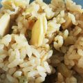 SuZuKze's cooksnap of when they made ふきの入った、たけのこごはん.